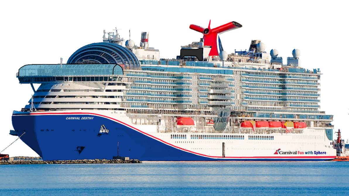 Carnival Destiny (Sphere-Class Cruise Ship) by JackAdamen on DeviantArt