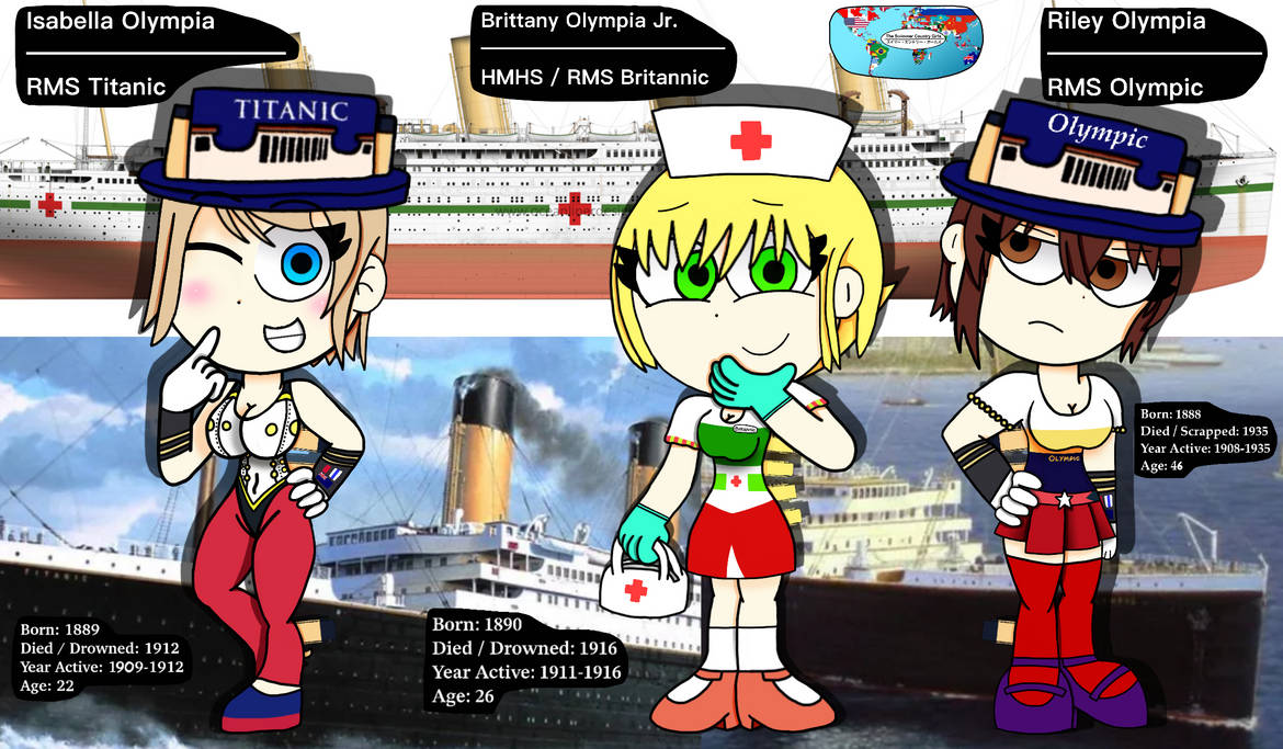 Humanized Rms Freedom Olympic-Class Humanized (Classic ArtistyAnthony) by JackAdamen on ...