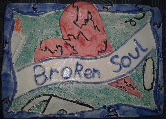 (Ceramics Project 1) Broken Soul