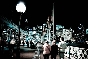 Night life in Sydney