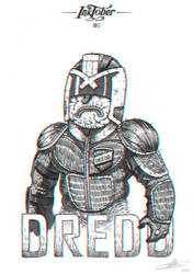 Inktober #1 - Day of Dredd