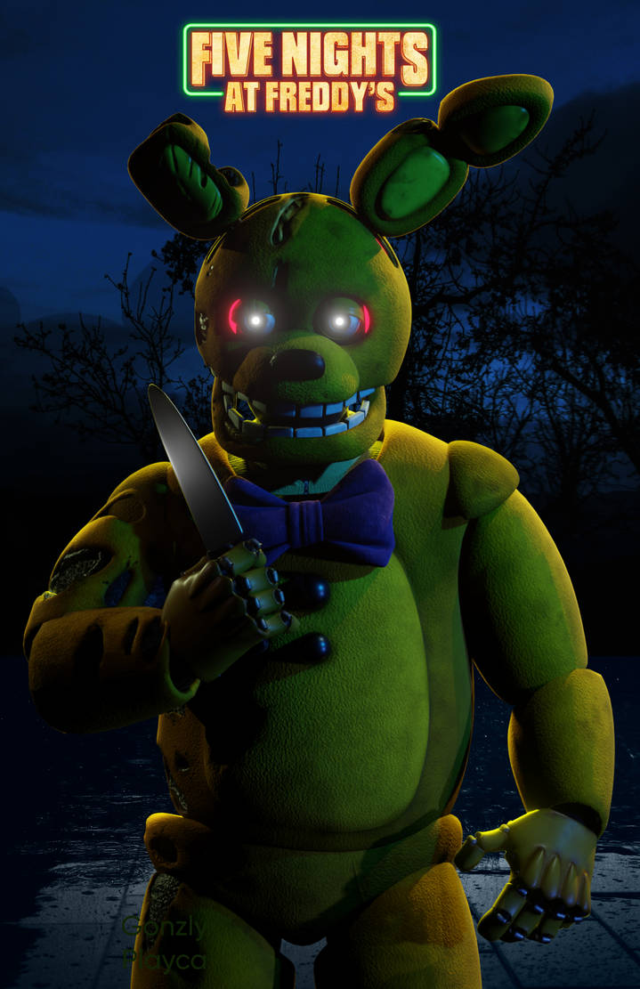 Fnaf Yellow Rabbit Intro The Yellow Rabbit - FNaF Movie Poster by G0NZLY on DeviantArt
