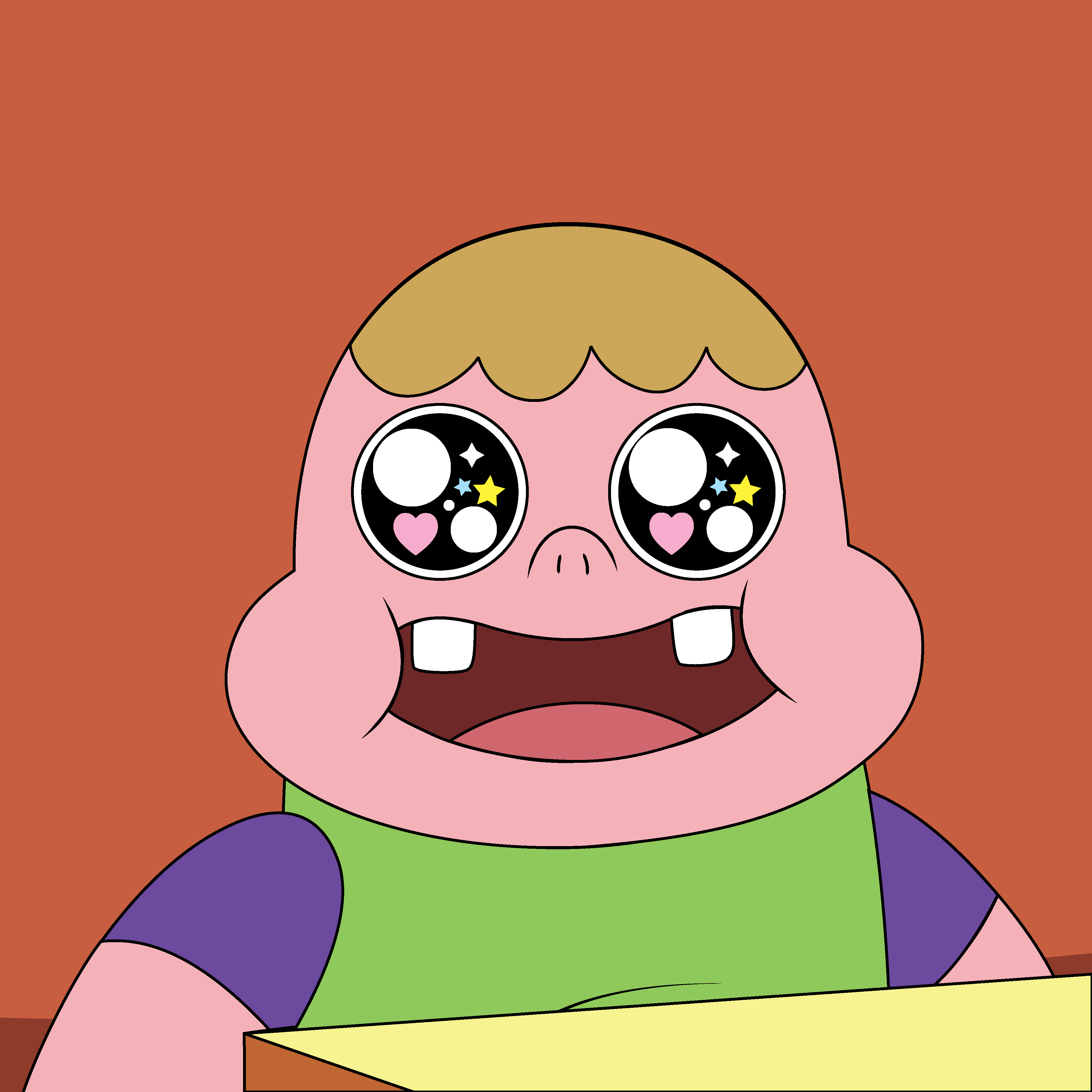 Clarence Kawaii eyes