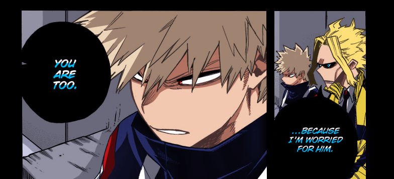 My Hero Academia - Chapter 284 - Bakugo's talk p.2 by Kohaku-senpai on