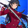 Takao red suit