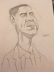 Obama caricature