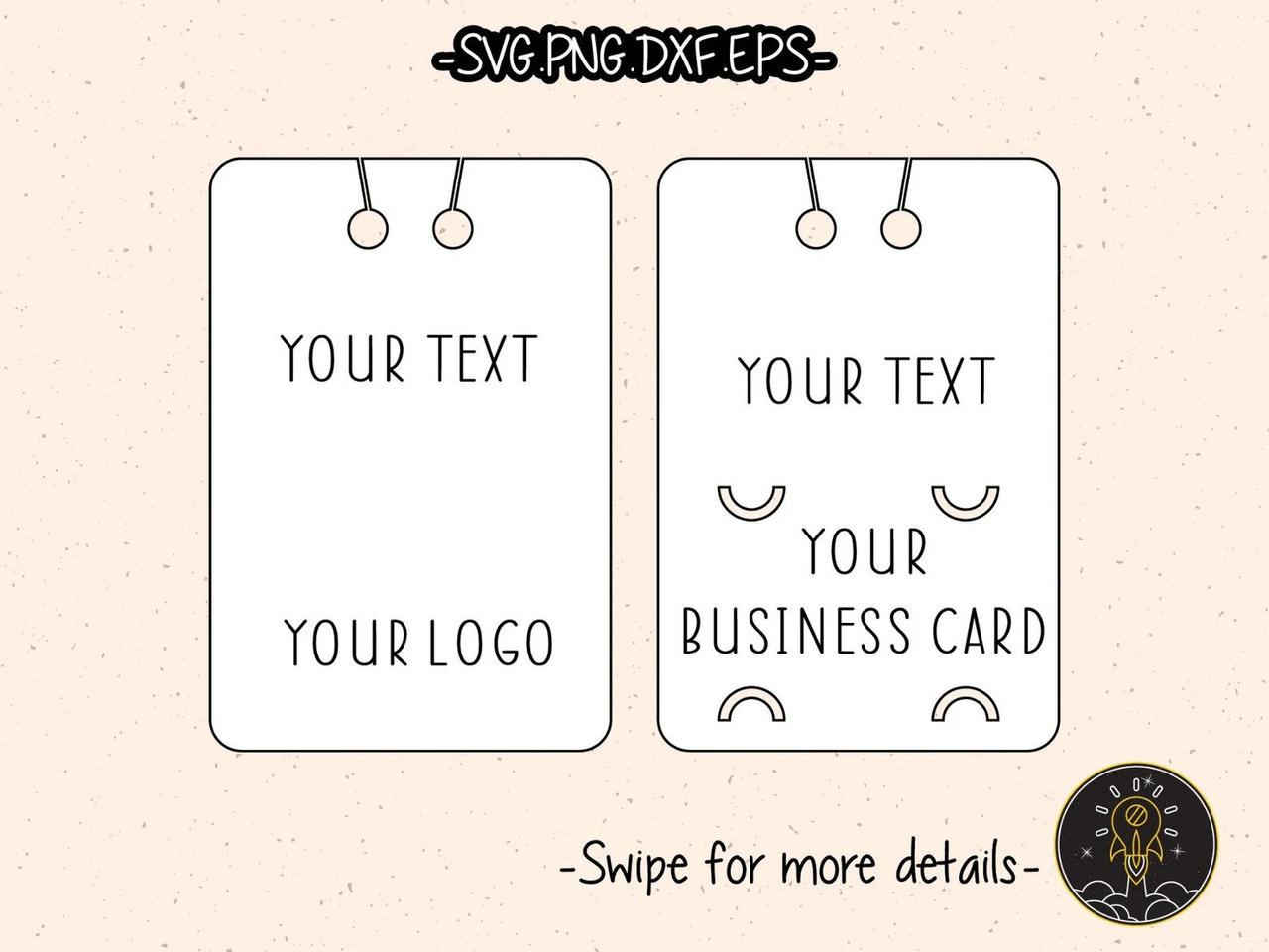 Keychain-Display-Card-Template-SVG-Keychain-Packag by DNKgraphic on  DeviantArt