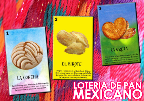 Loteria de pan mexicano