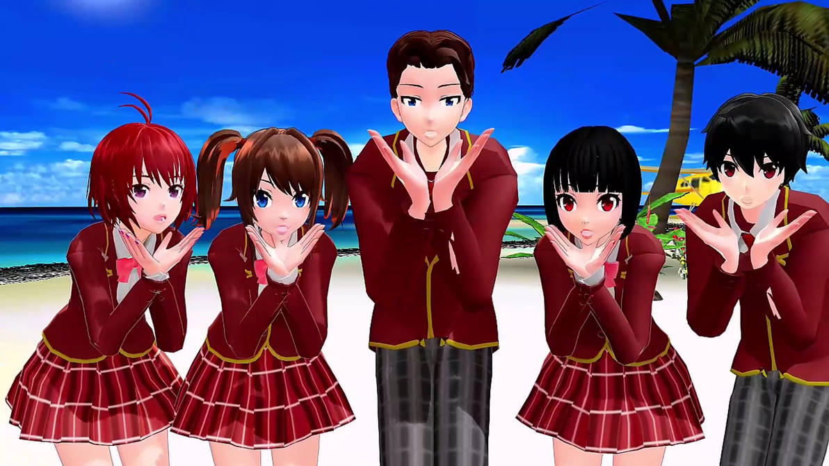 Sakura School Simulator Mmd By Omobile00980 On Deviantart Sakura School Simulator Mmd By Omobile00980 On Deviantart