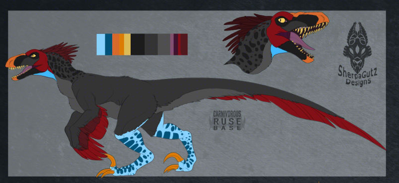 Feathered Raptor Skin Open: Feathered Raptor 30usd by SherpaGutz on DeviantArt