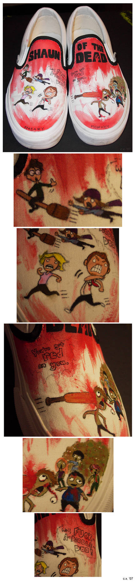 SHAUN OF THE DEAD shoes