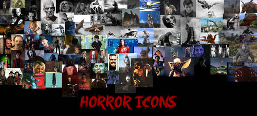 Horror Icons by The1MagusWriter