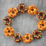 Halloween Donut beads
