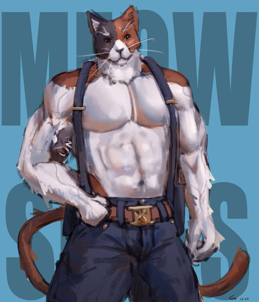 Meowscles Design Meowscles by furalicious on DeviantArt