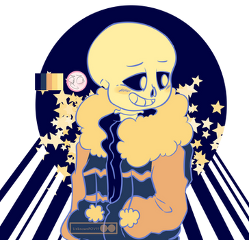 Expression Challenge: D2 (Outertale Sans) by UnknownPOV19