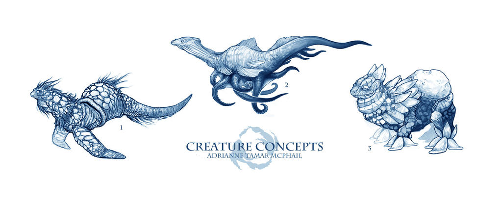 creature drawings