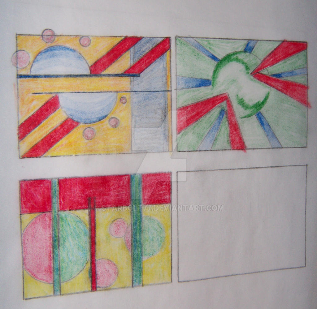 Split-Complementary Color Progress by starbolt77 on DeviantArt