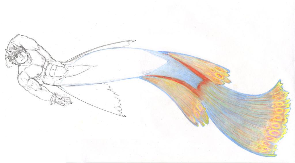 Merman Structure Merman (unfinished) by BelloTempestade on DeviantArt
