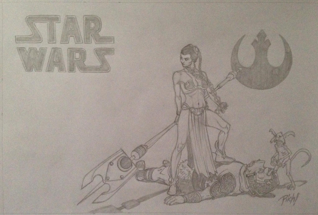 Star Wars - Leia slave 