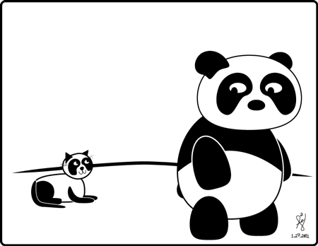 Panda and Kitty