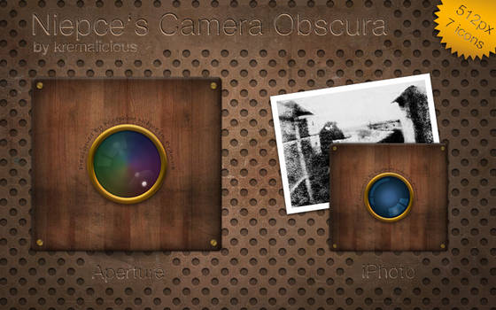 Niepces Camera Obscura Icons