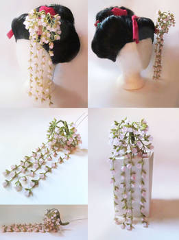 Bush Clover Junior Maiko Size Hair pin