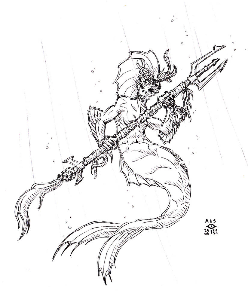 Merfolk Guard by BloodelfSandman on DeviantArt