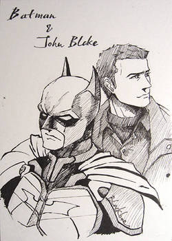 [TDKR]Batman and John Blake