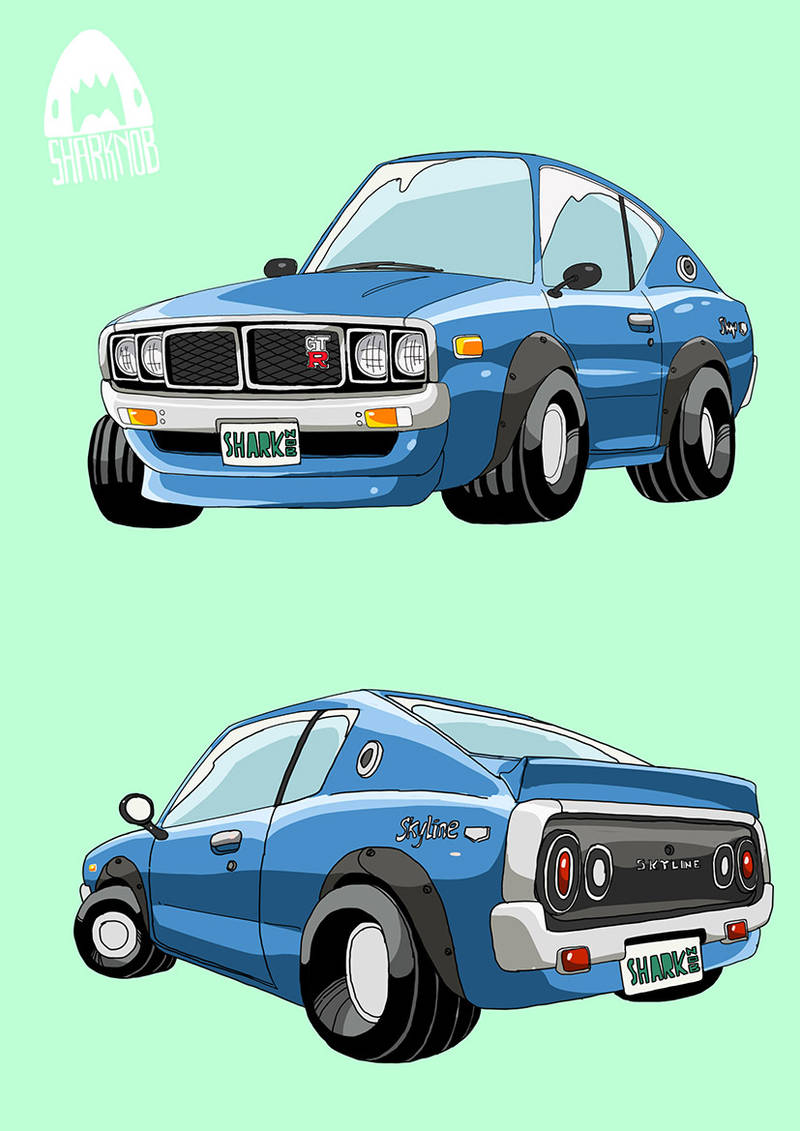 Car series : Nissan Skyline kpgc110 by sharknob