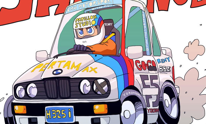 E30 Rally Cartoon BMW E30 Race Car preview 900px by sharknob on DeviantArt
