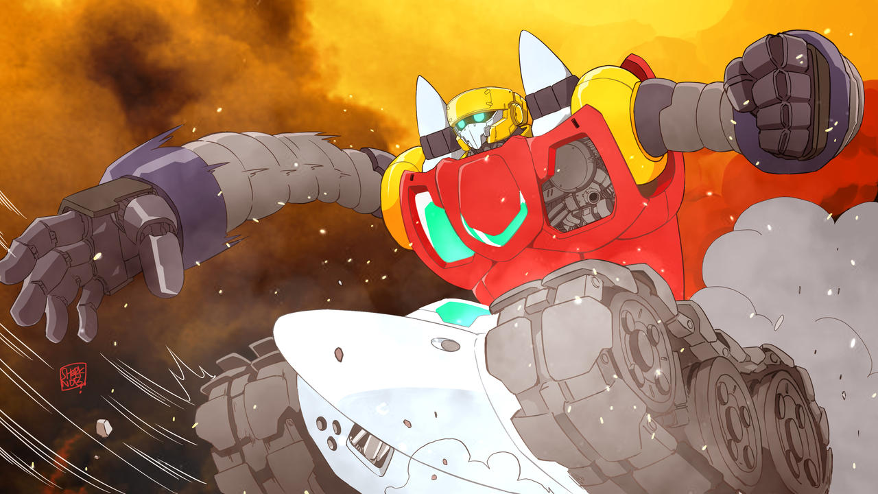 Getter 3 Attack!! Shin Getter Robo by sharknob on DeviantArt