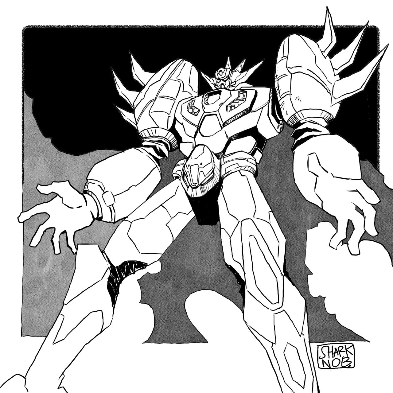 Getterkingshark by sharknob on DeviantArt