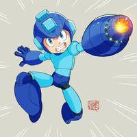 Megaman Attack01-colored