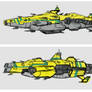 Spaceship big boss 2 color draft