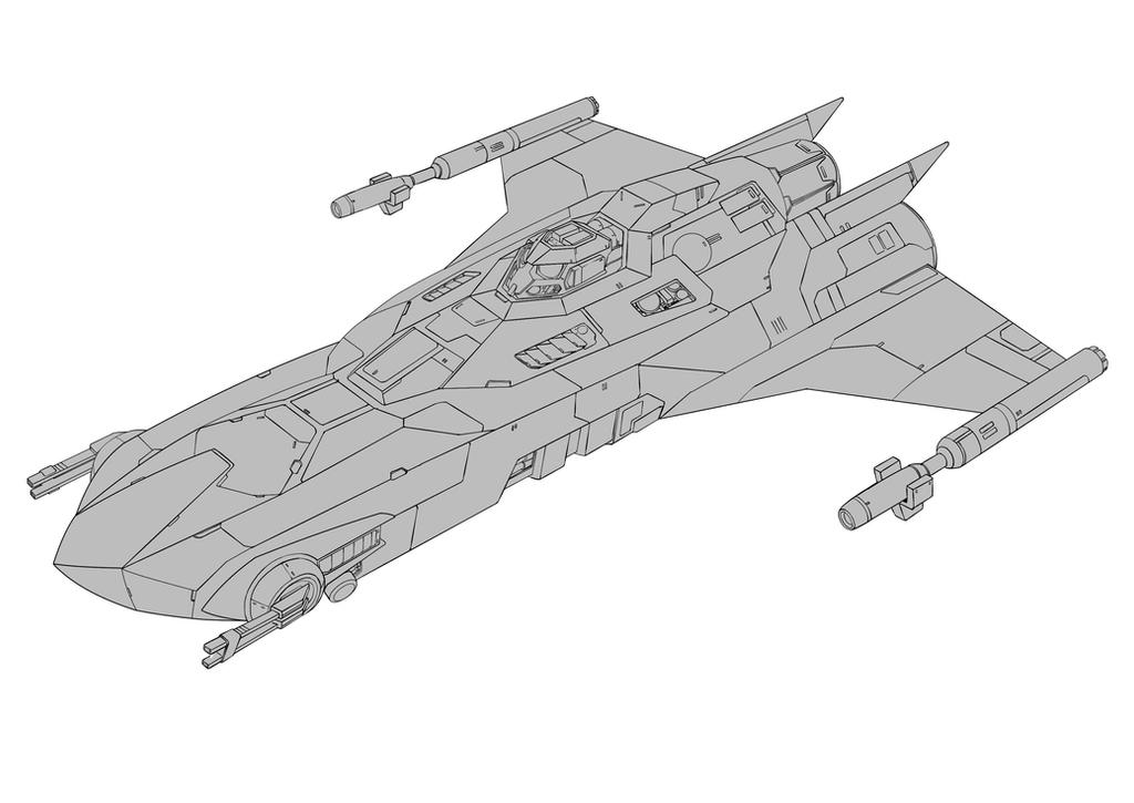 Spaceship color wip1 by sharknob on DeviantArt