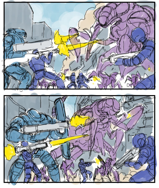 Brian Deviantart Fight Fighting scene draft by sharknob on DeviantArt