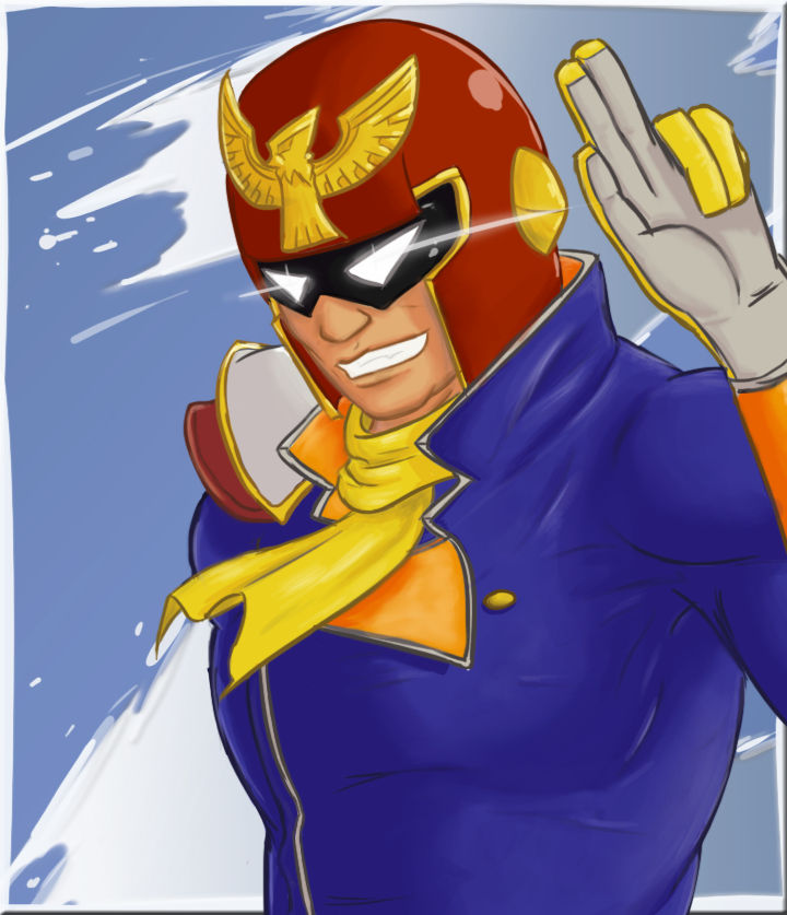 Captain Falcon Rocket Racers Captain Falcon by TheReddestOfNecks on DeviantArt