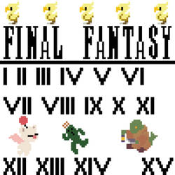 Final Fantasy Pixel Art