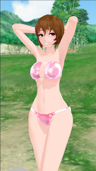 Meiko en la playa 2