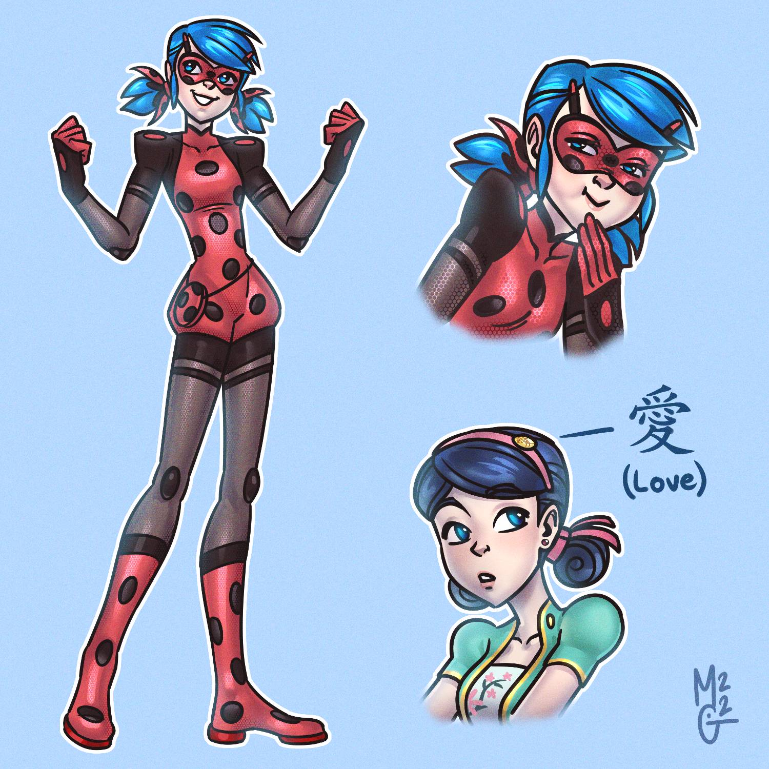 Ladybug redesign by 8rainbowjack8 on DeviantArt