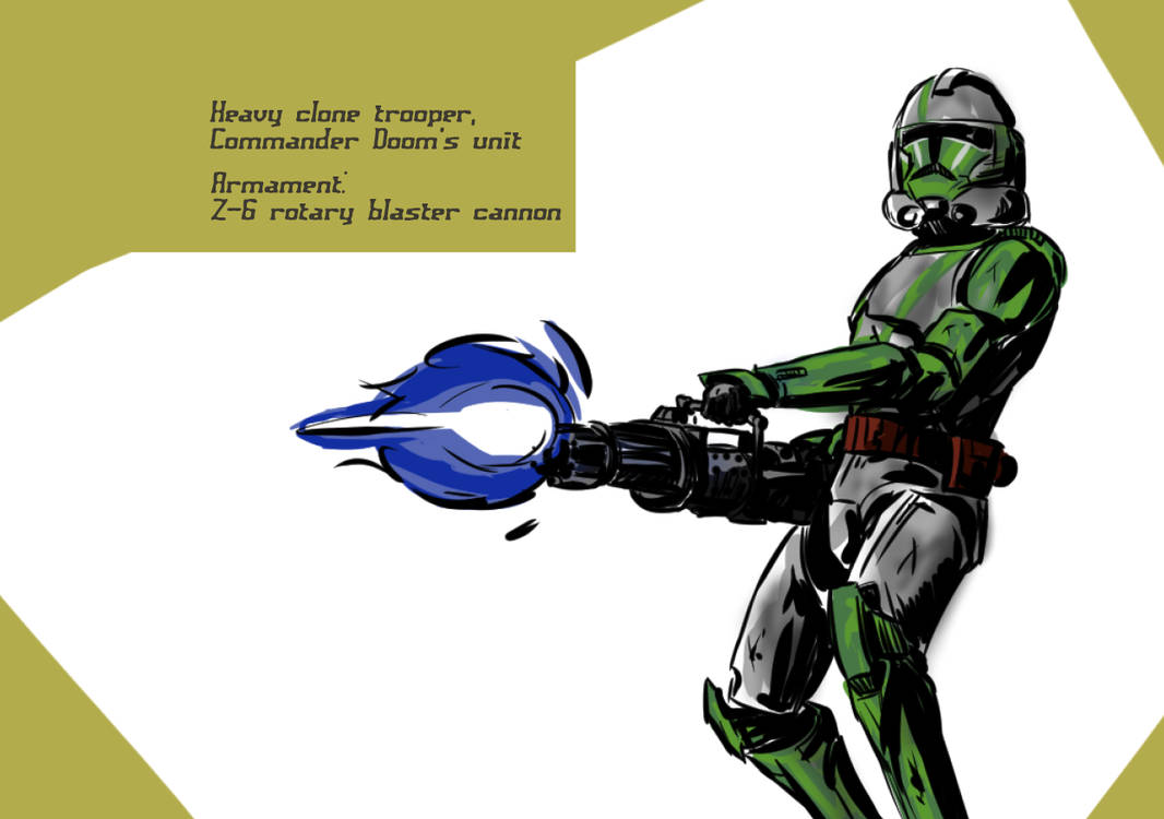 Clone trooper of doom unit by LandsknechtStoikus on DeviantArt