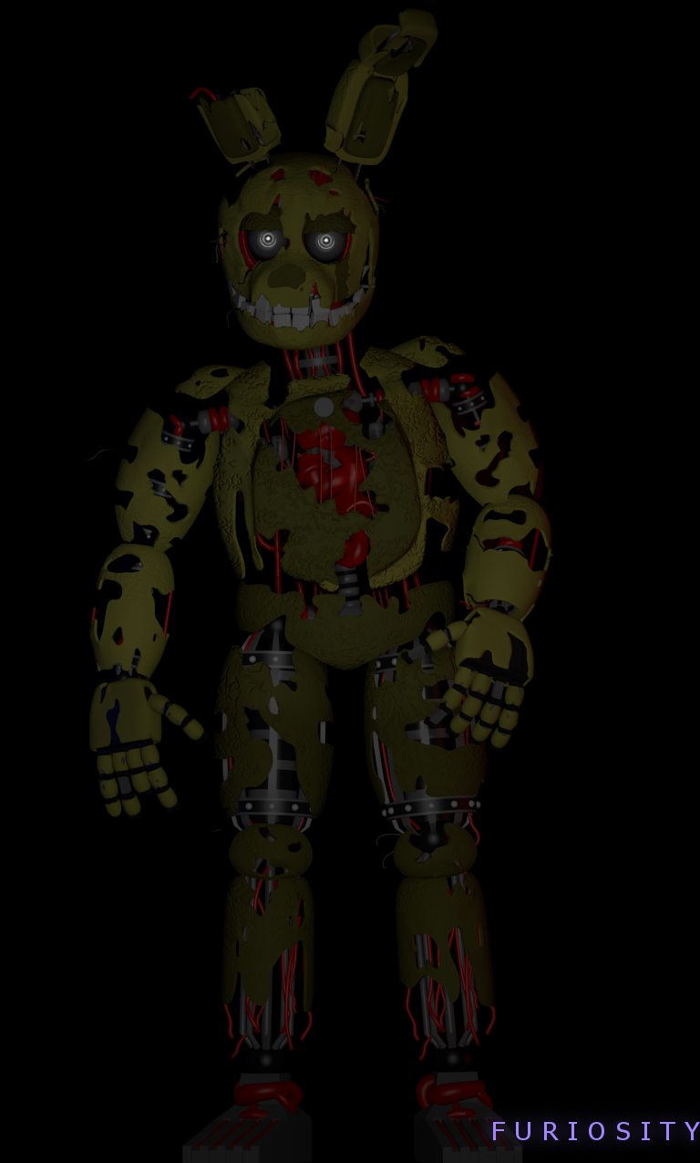 Spring Trap Version Springtrap V3 by JackFazbearGames on DeviantArt