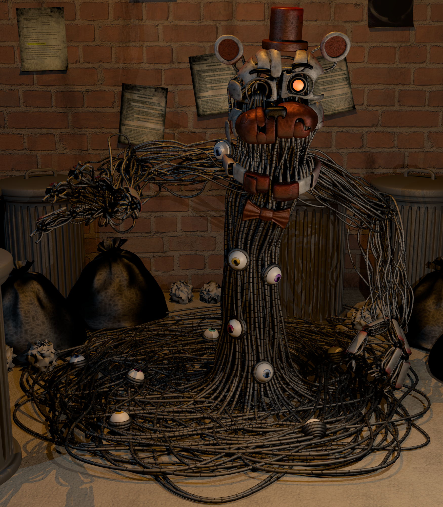 Molten Freddy by JackFazbearGames on DeviantArt