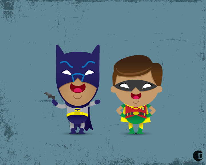 Classic Batman and Robin by cdup999 on DeviantArt