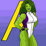 She Hulk By Manic