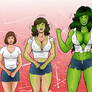 A She Hulk Transformation 1