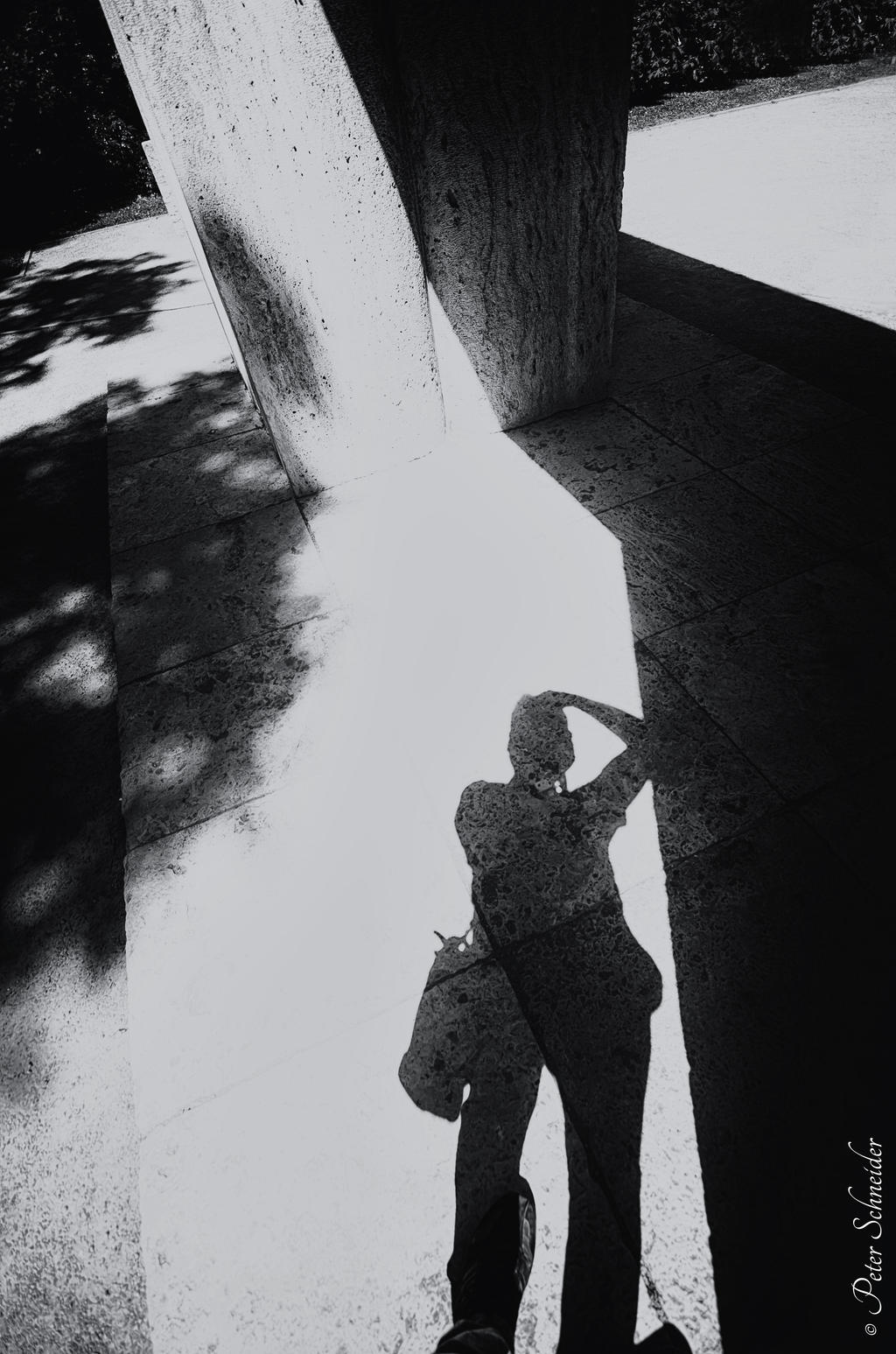 Lookout in time. (under the gate of the kiss)