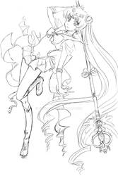 Sailor Moon Lineart