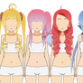 Kisekae Hairstyles:Long