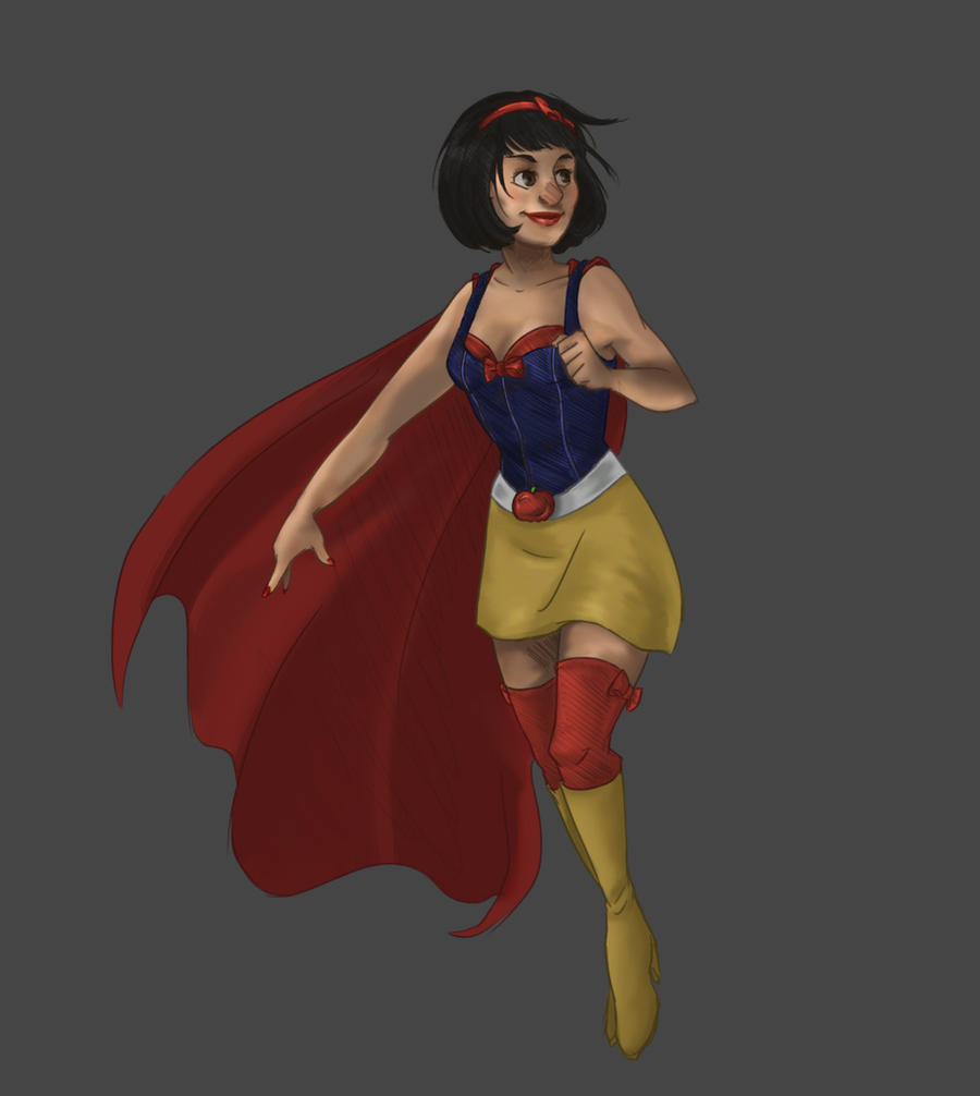 Superhero Snow White